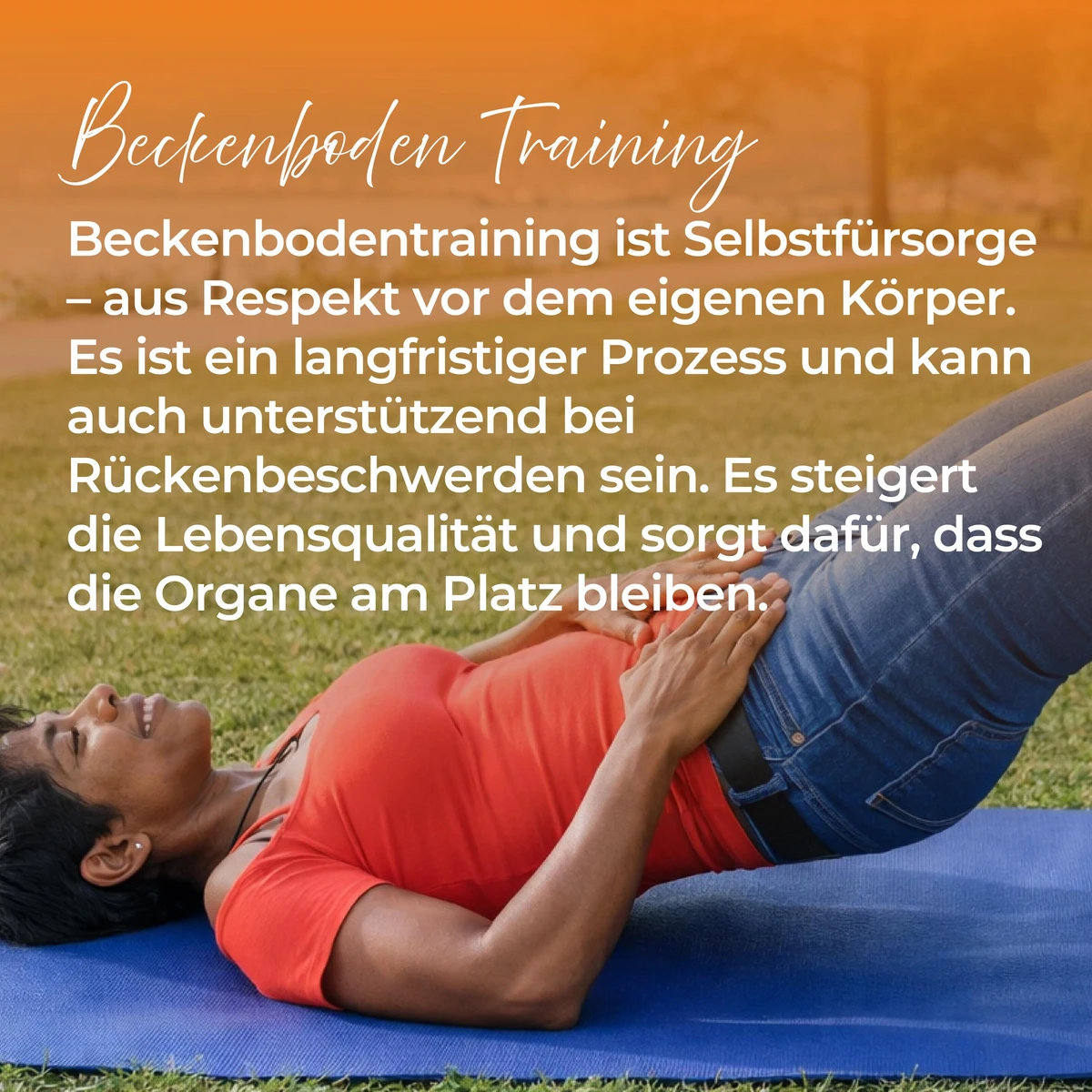 Beckenbodentraining Berner Oberland Personaltraining bei Wechseljahren Frauenfitness ab 40 Berner Oberland R&uuml;ckentraining Berner Oberland Training f&uuml;r die K&ouml;rpermitte